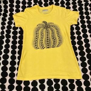 Yayoi Kusama Yellow T Shirt Small